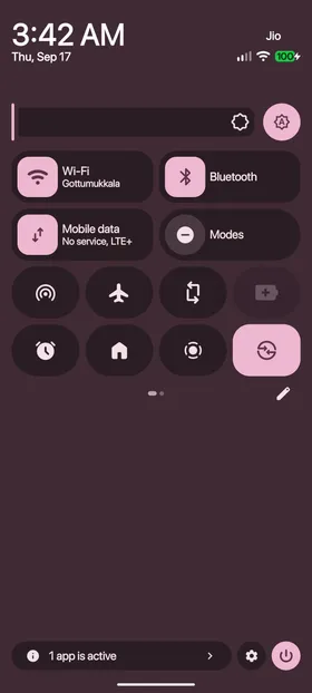 Quick Settings